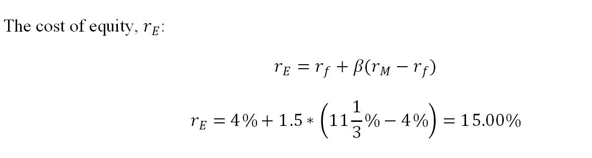 Finance Question代写