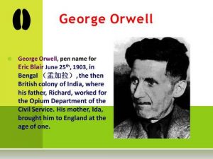 George Orwell代写