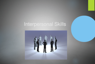 Interpersonal Skills代写