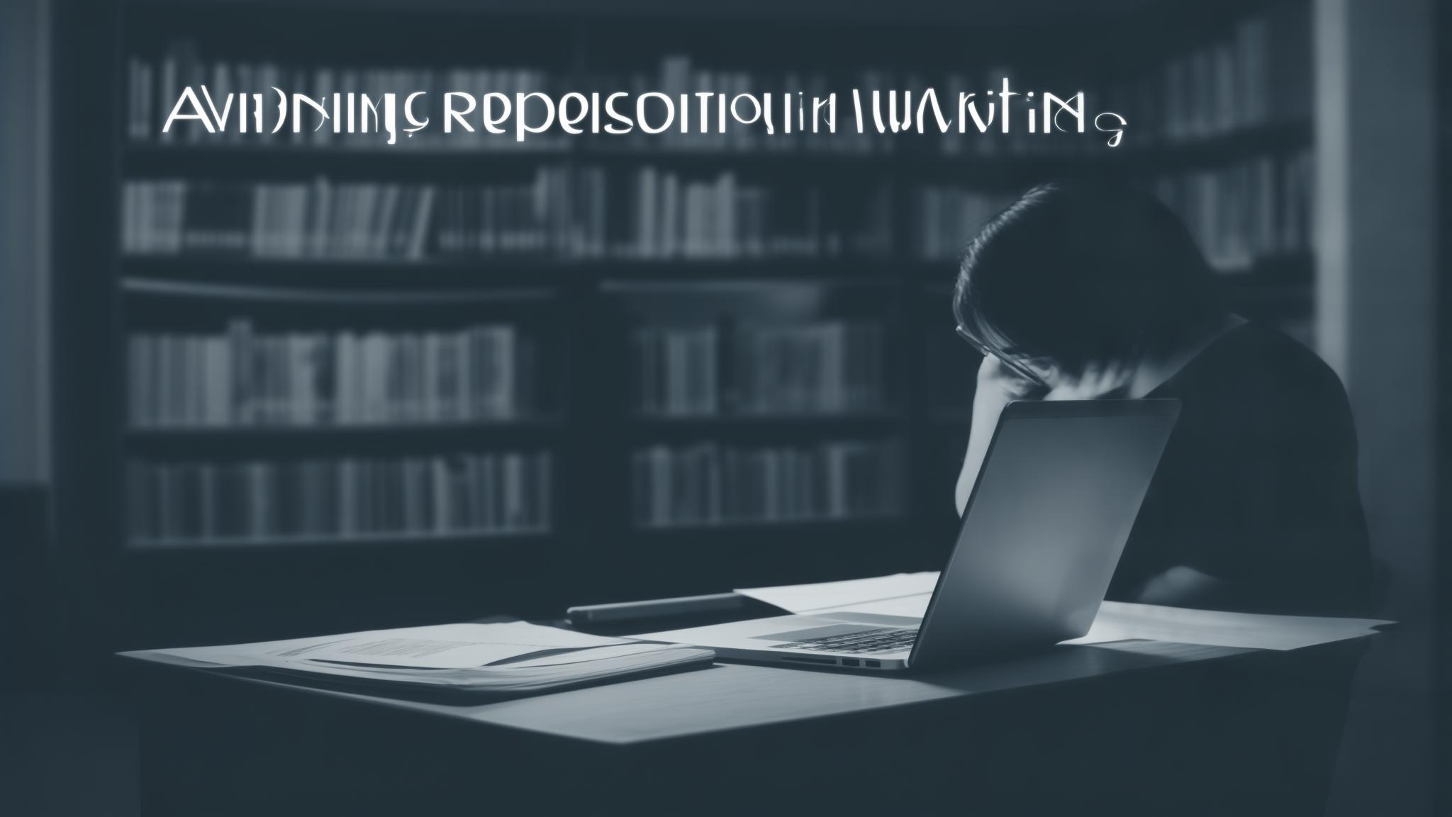 学术写作中避免重复的技巧